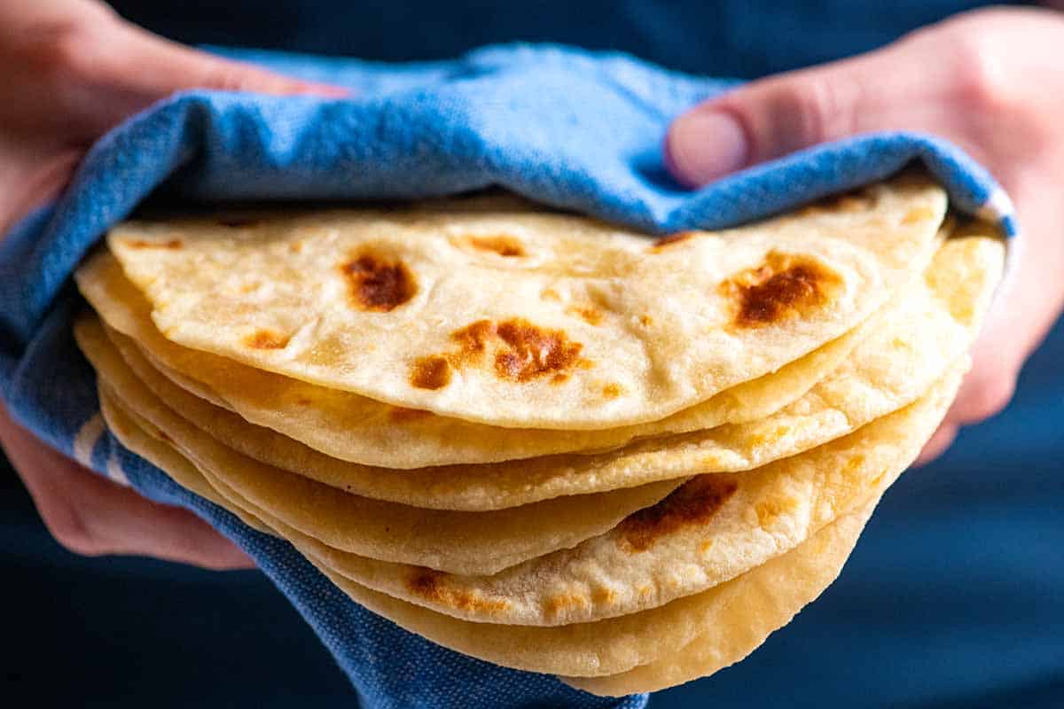 Homemade Tortillas - Small Batch - One Dish Kitchen