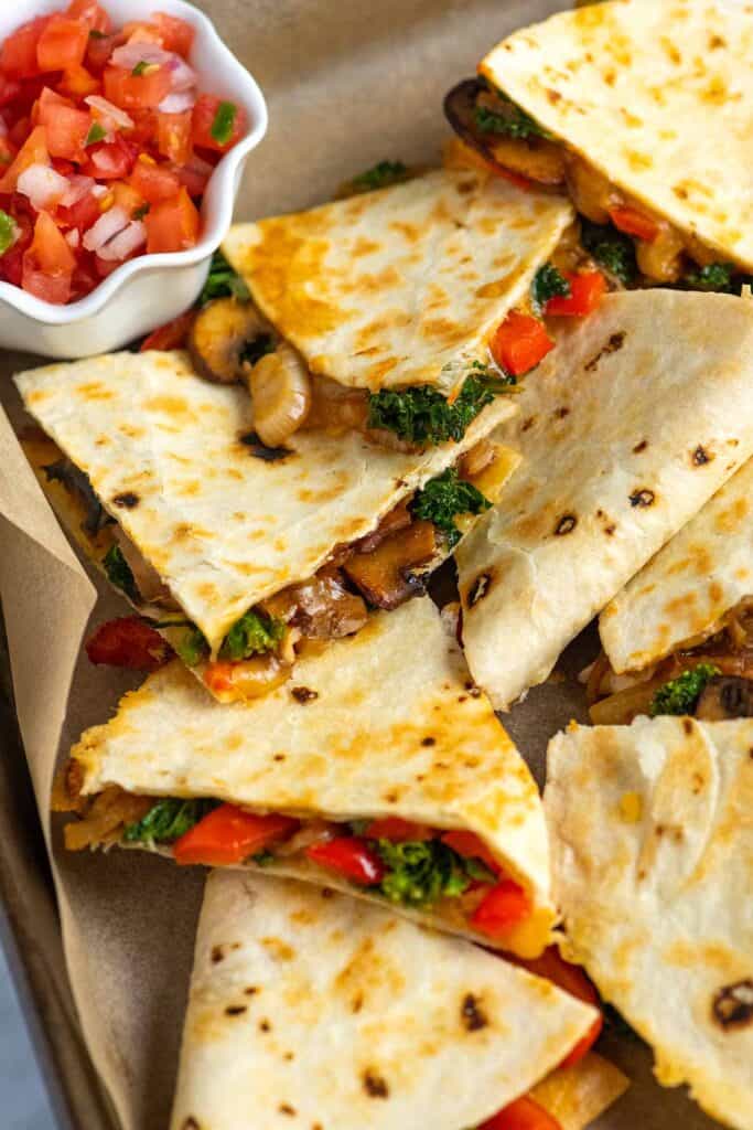 The Best Vegetable Quesadillas