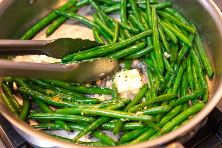 Garlic Butter Sauteed Green Beans Recipe