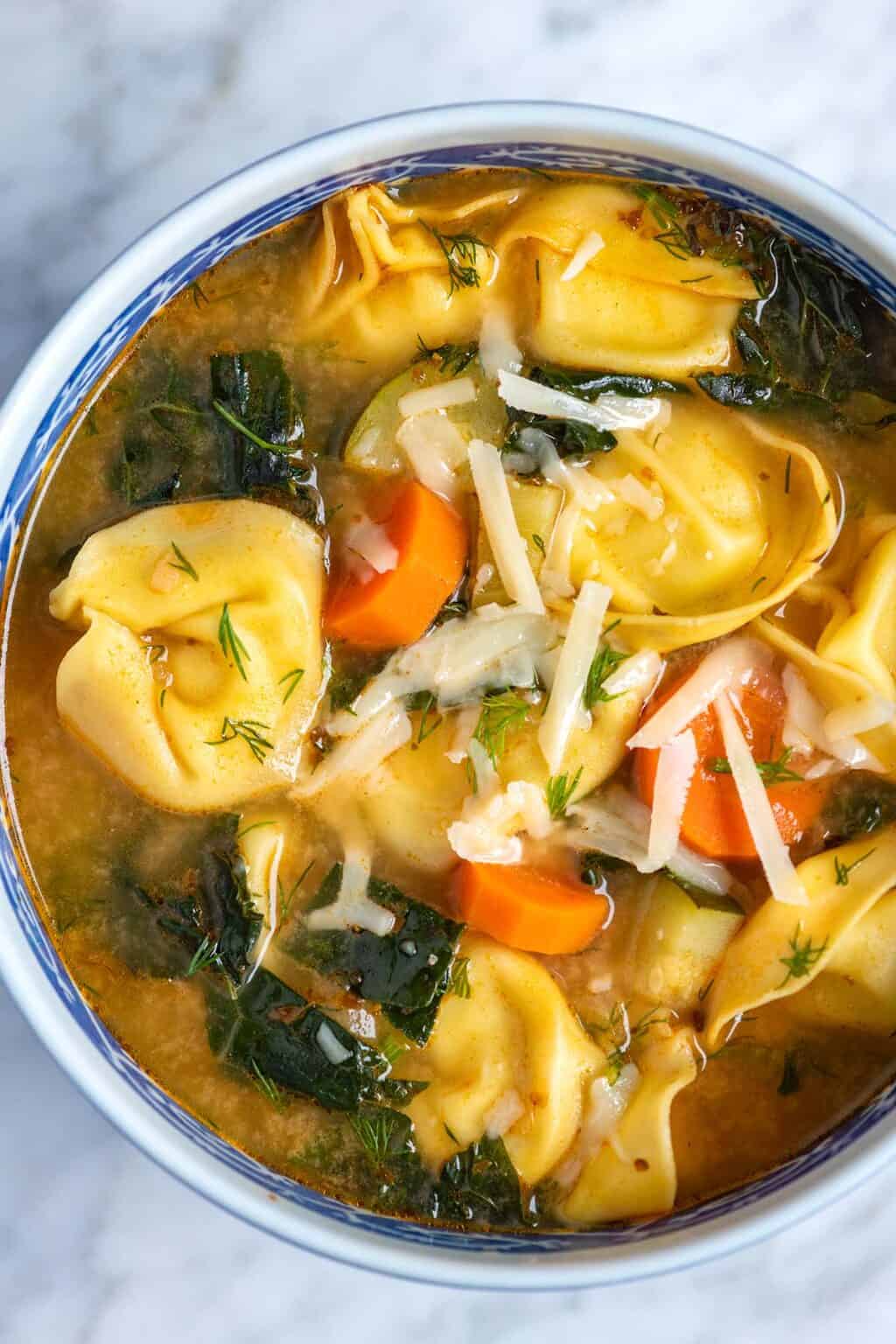 Easy Tortellini Soup Recipe