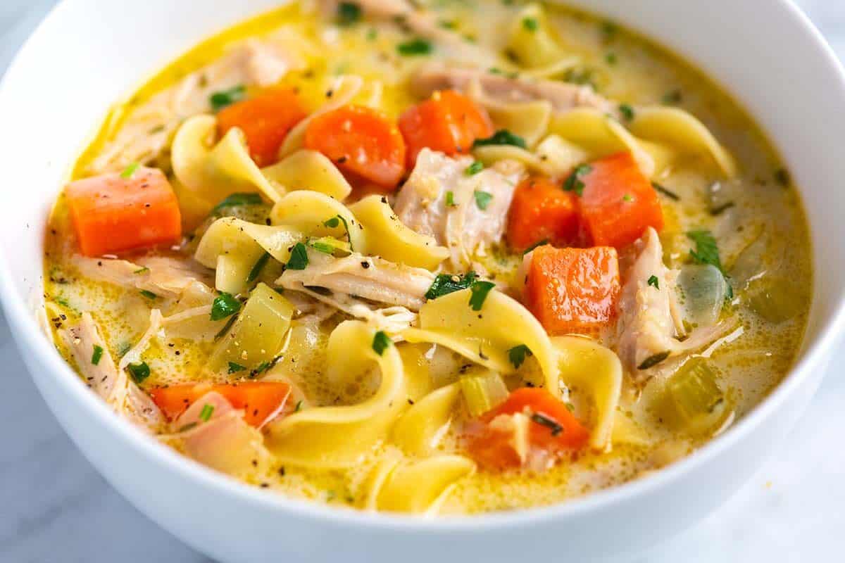 Gluten-Free Chicken Noodle Soup (Dairy-Free) - Dish by Dish