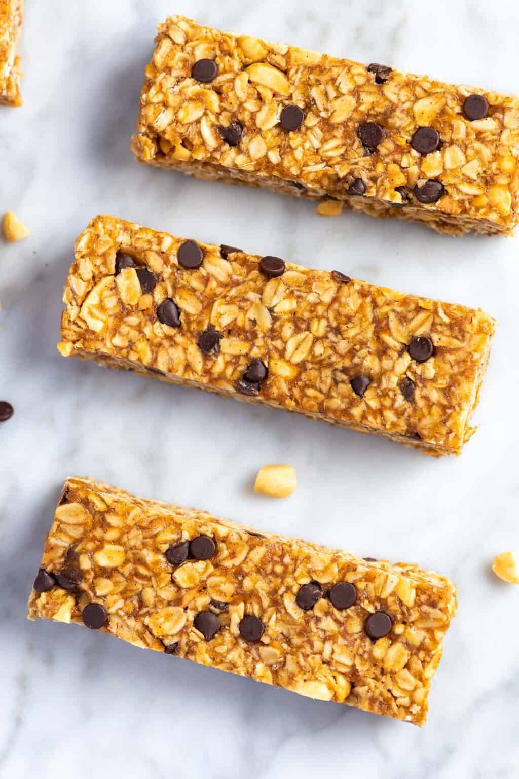 Easy Peanut Butter Granola Bars Recipe