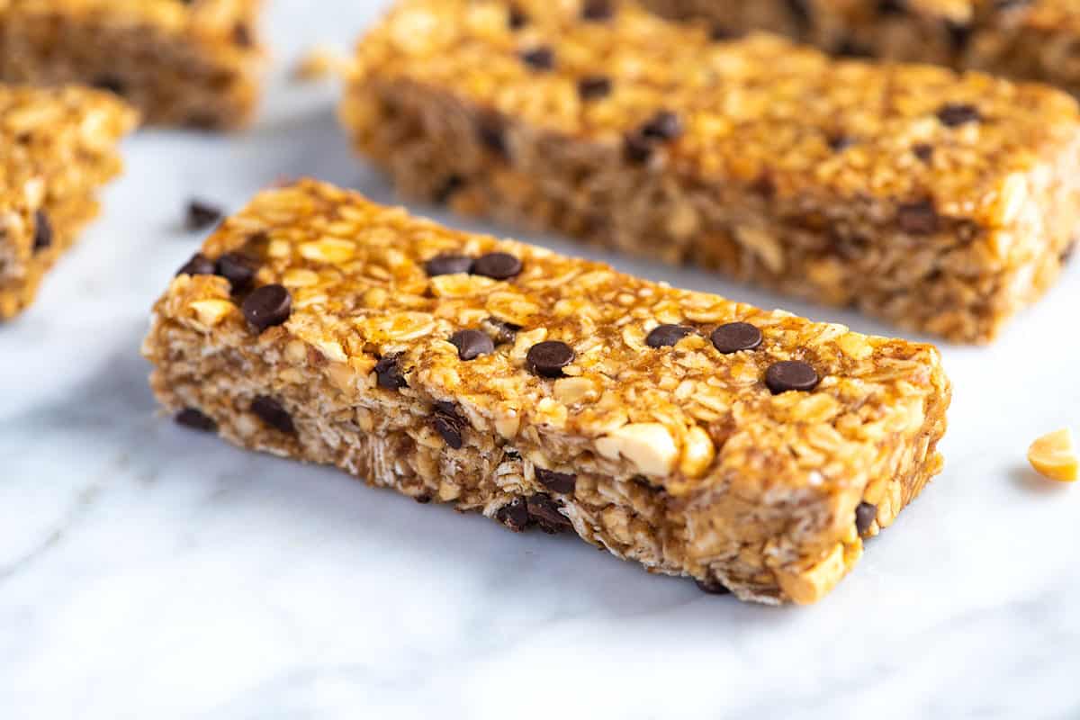 Easy Peanut Butter Granola Bars Recipe