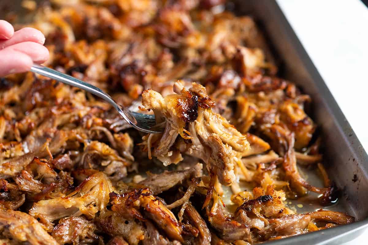 Crispy Carnitas Ready to Eat (Mexican Slow Cooked Pulled Pork)
