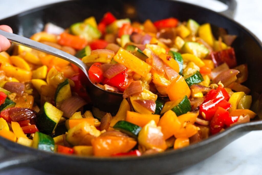 Easy Sauteed Vegetables Recipe