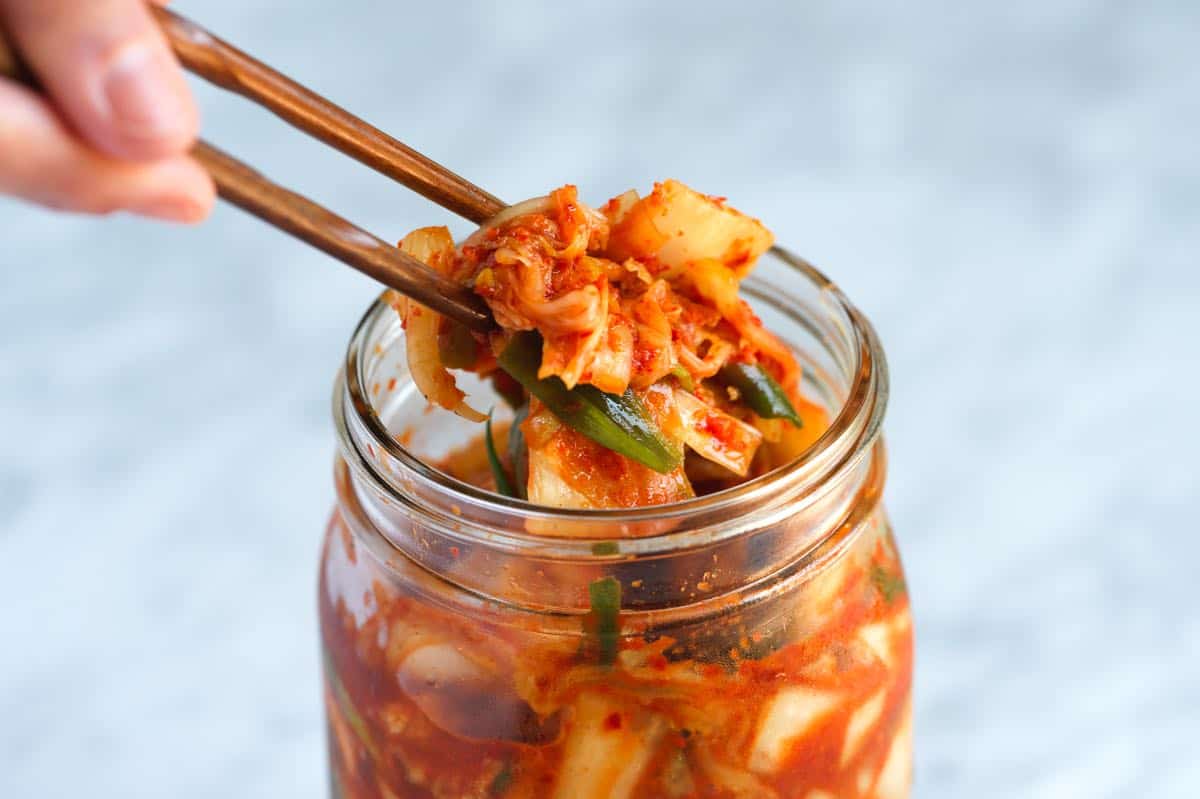 Recipe for Kimchi Using Sriracha Sauce