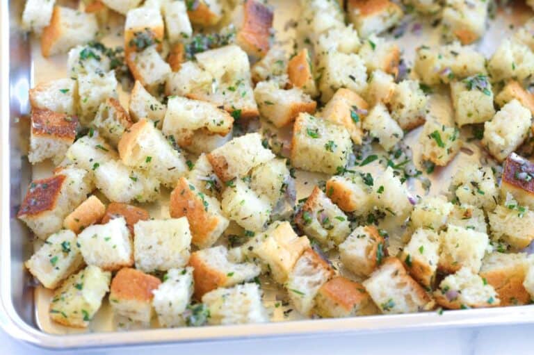 Garlic Croutons (Better than Store-Bought)