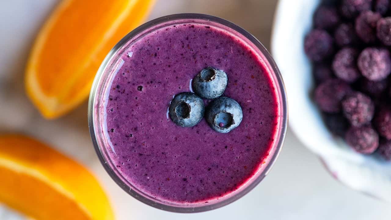 Blueberry Smoothie - Culinary Hill
