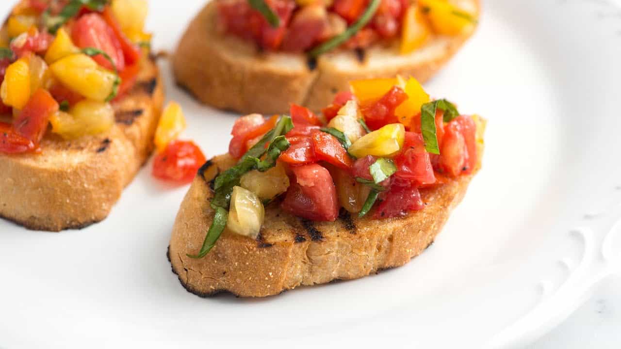 Fresh Tomato Bruschetta Recipe