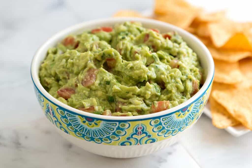Easy Guacamole Cups with Corn + VIDEO - Mindful Avocado