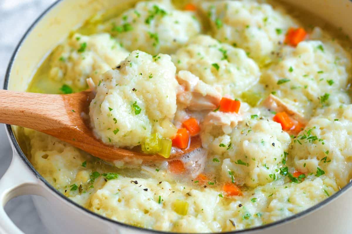 Chicken and Dumplings - Recipes Food and Cooking