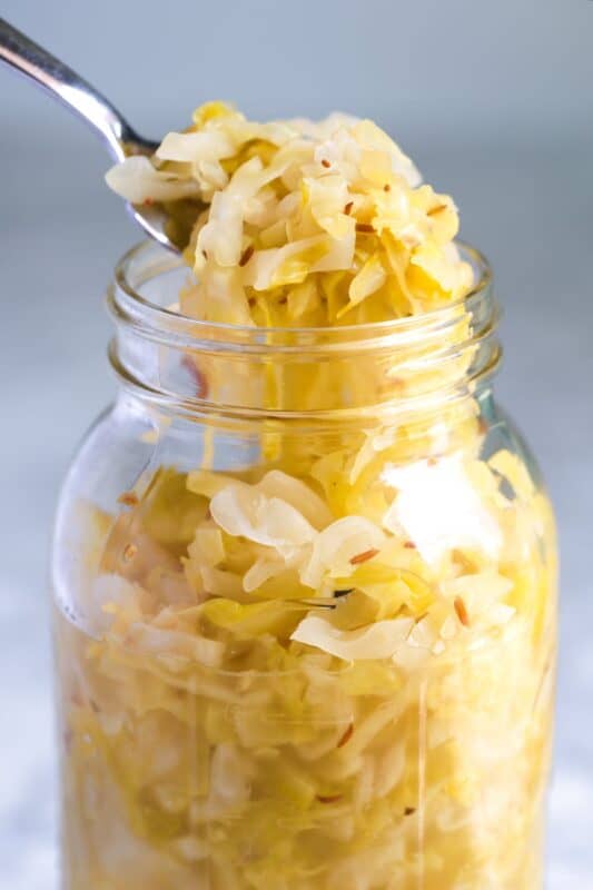 Fermented Sauerkraut Recipe Beginner Friendly   Fermented Sauerkraut Recipe 2 1200 533x800 