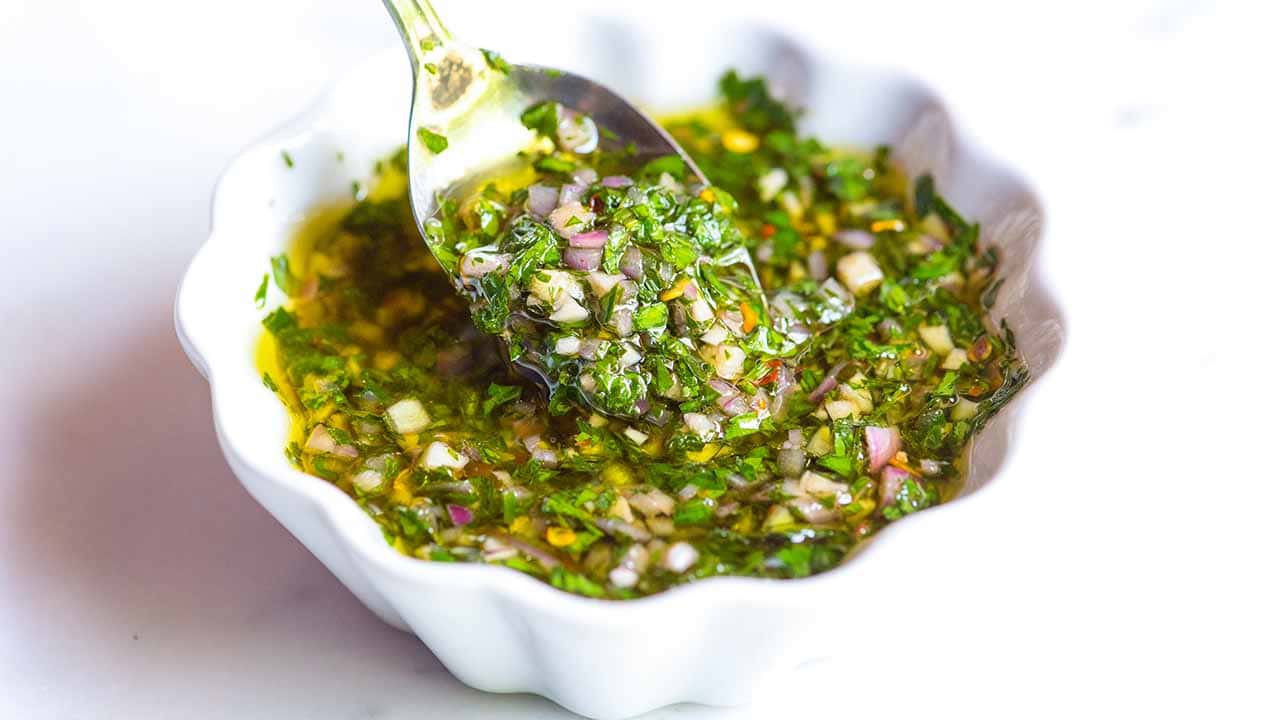 Chimichurri Sauce Recipe Video