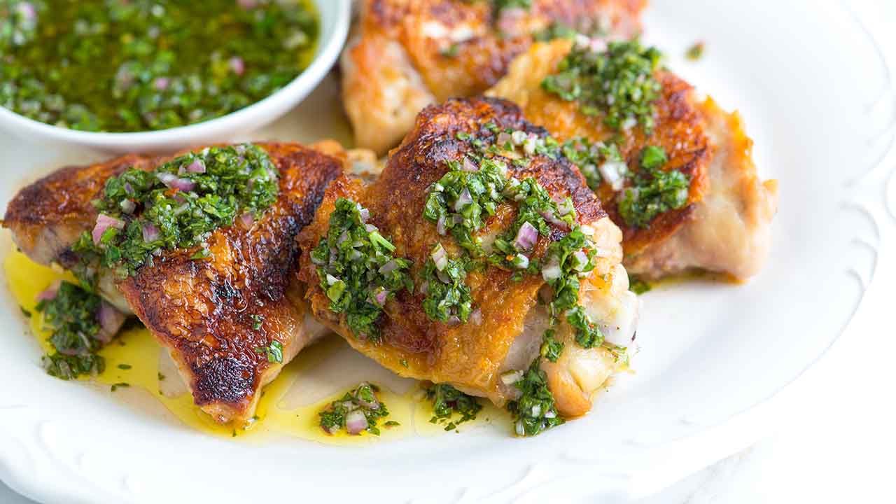 Chimichurri Chicken Recipe Video