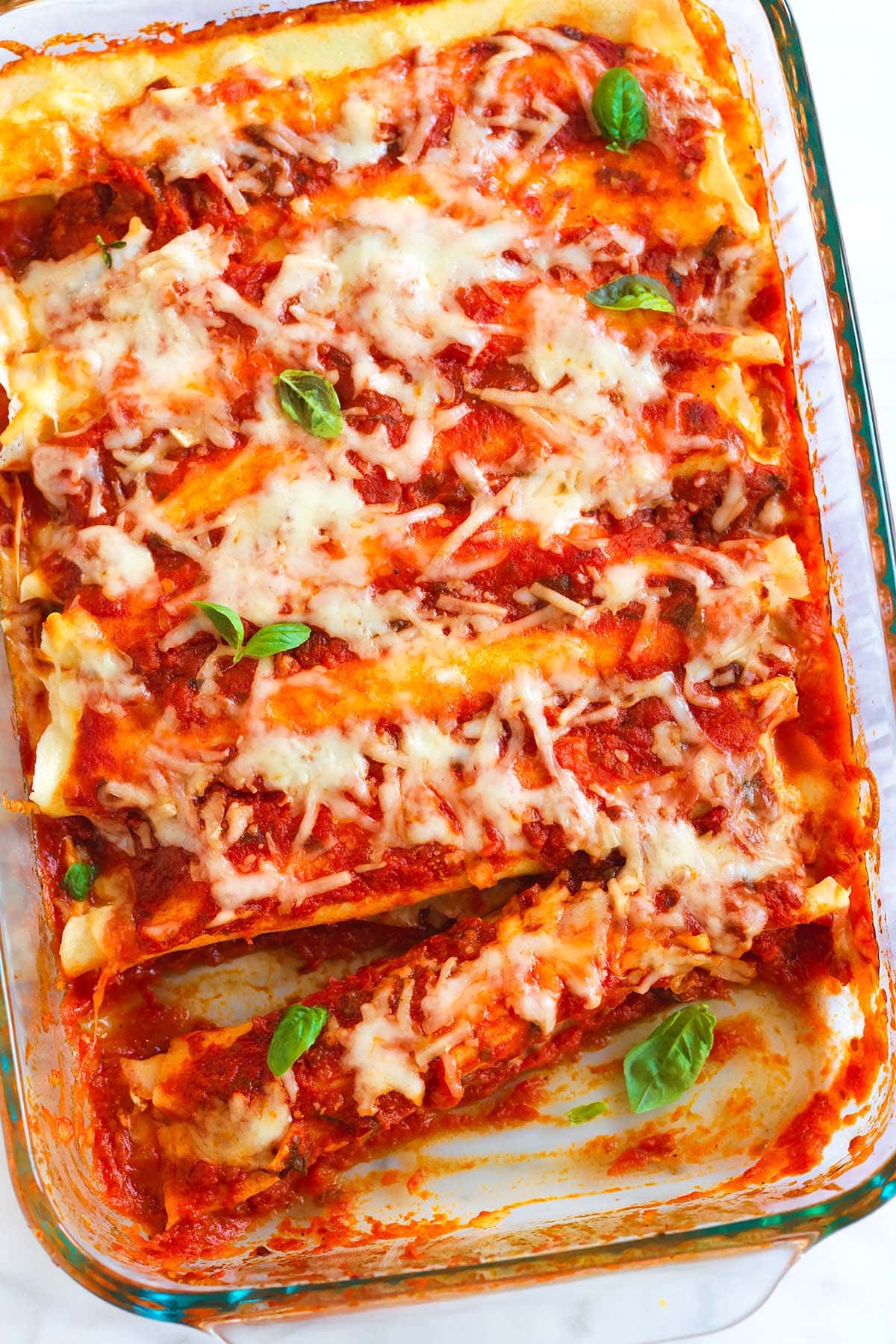 Homemade Manicotti