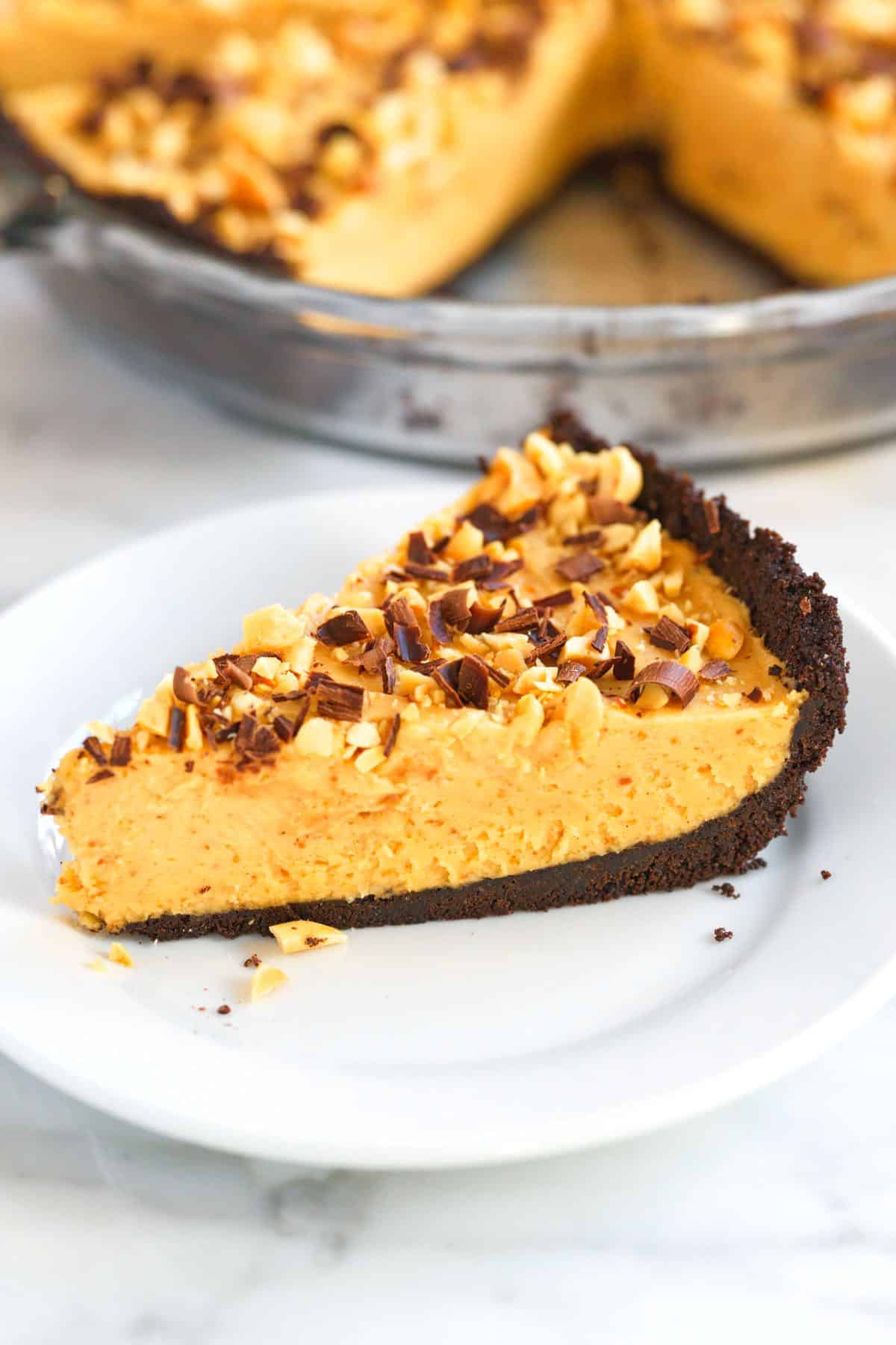 Homemade Peanut Butter Pie