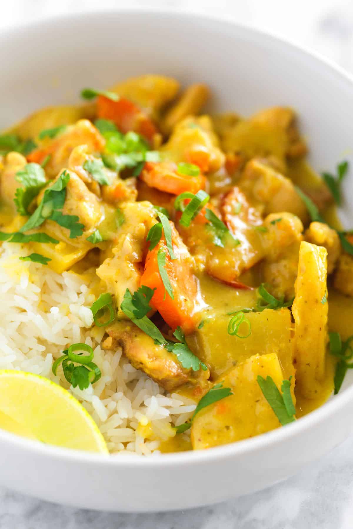 Yellow Chicken Curry