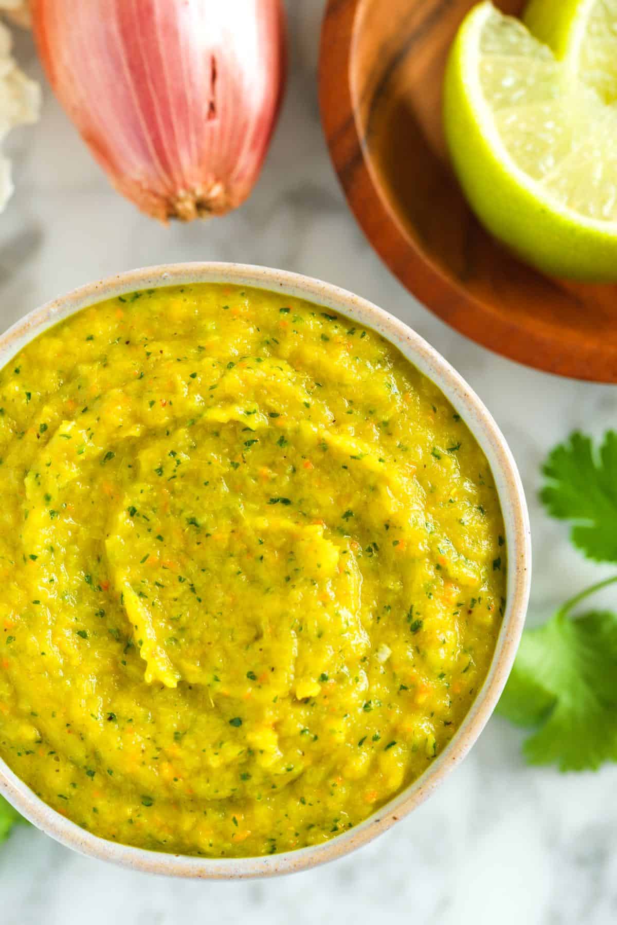 Homemade Yellow Curry Paste