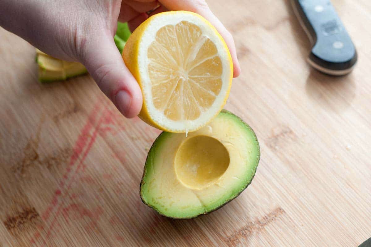 How to store avocados: Use lemon to prevent browning