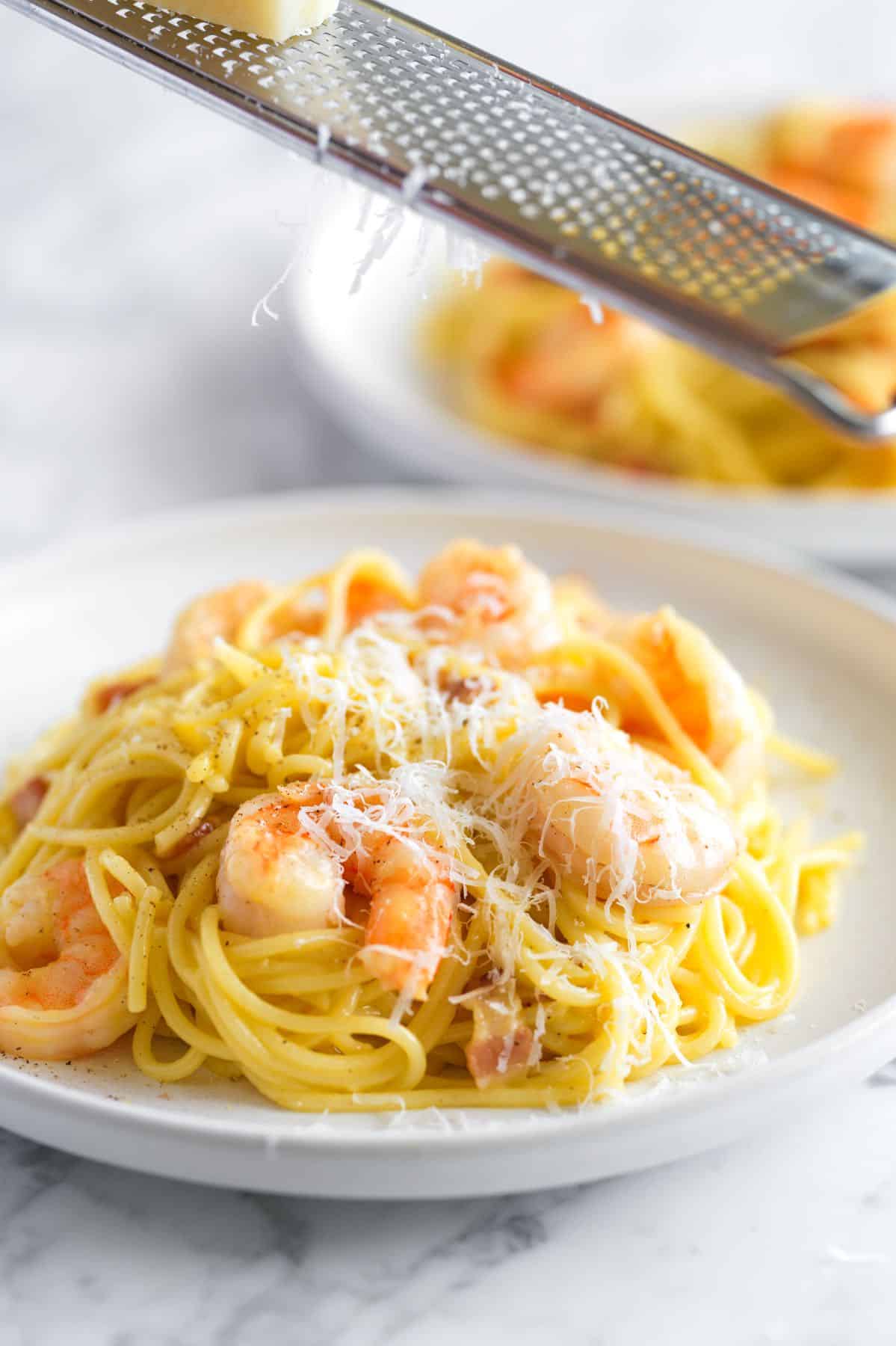 Shrimp Carbonara