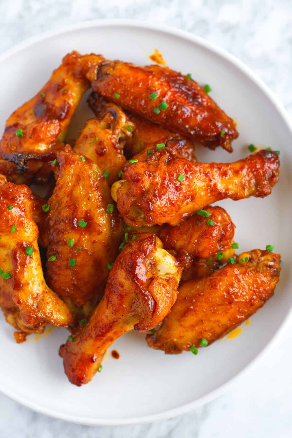 Spicy Glazed Chicken Wings