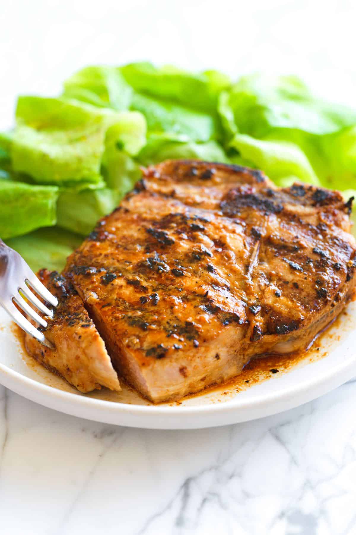 Simple pork chop marinade