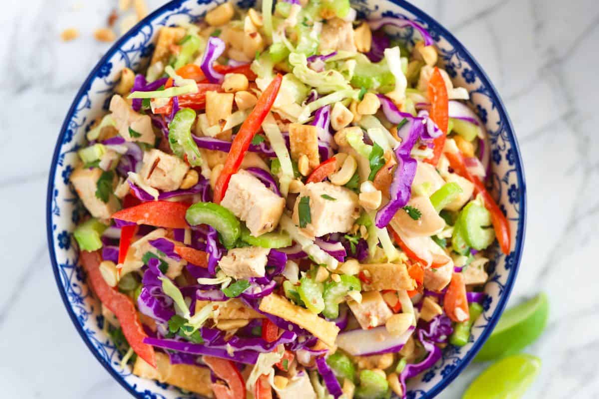 Crispy Thai Chicken Salad Recipe